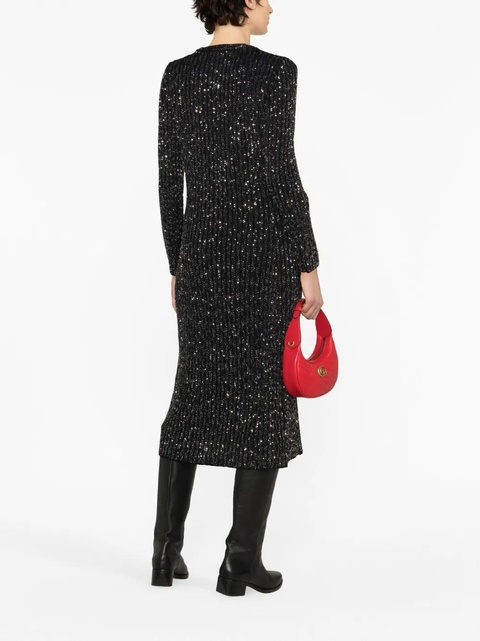 Missoni metallic-threading long-line cardigan - Black - zdjęcie produktu nr 2