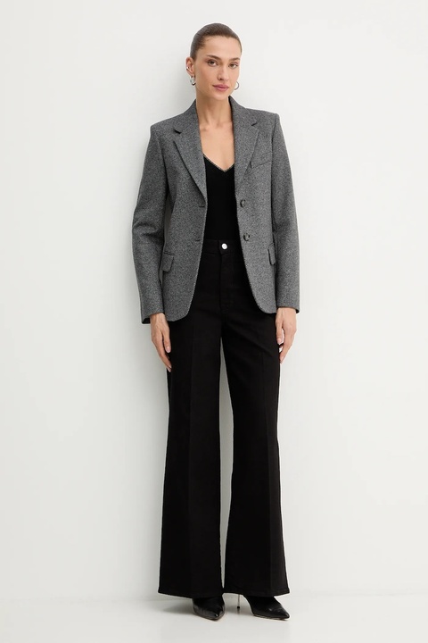 Liu Jo sweter damski kolor czarny lekki MF5227 MS49I - zdjęcie produktu nr 1