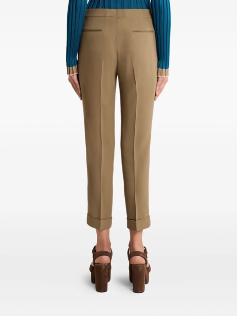 ETRO Cady cigarette cuffed trousers - Neutrals - zdjęcie produktu nr 2
