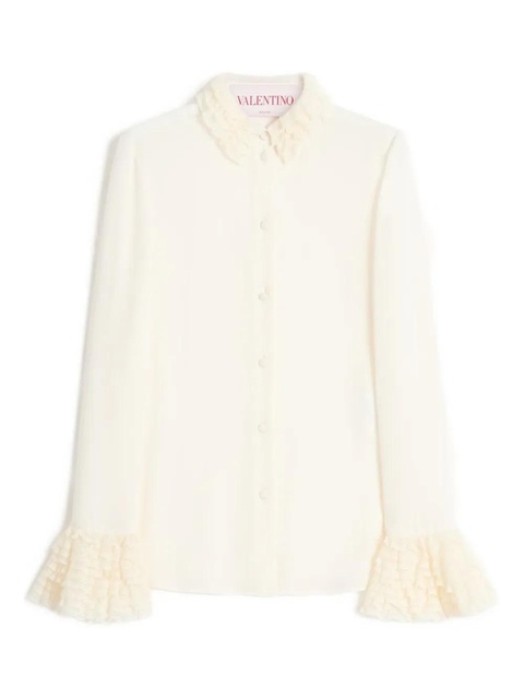 Valentino Garavani georgette shirt - White - zdjęcie produktu nr 2