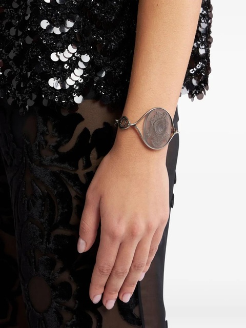 ETRO cameo shell bracelet - Silver - zdjęcie produktu nr 2
