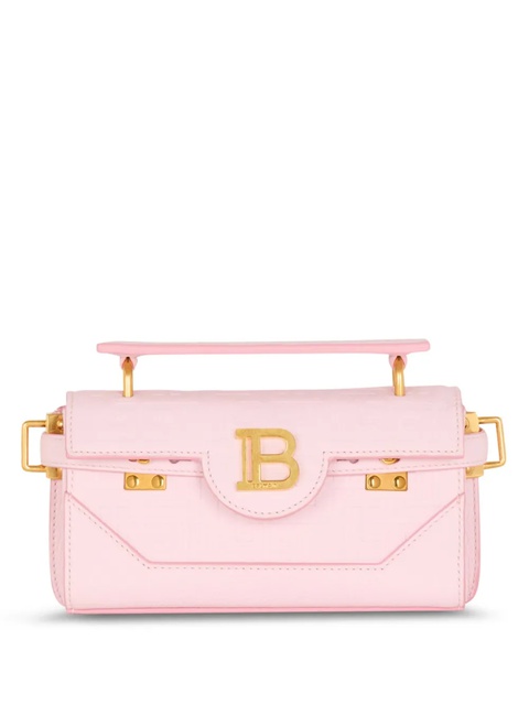 Balmain B-Buzz 19 leather tote bag - Pink - zdjęcie produktu nr 1