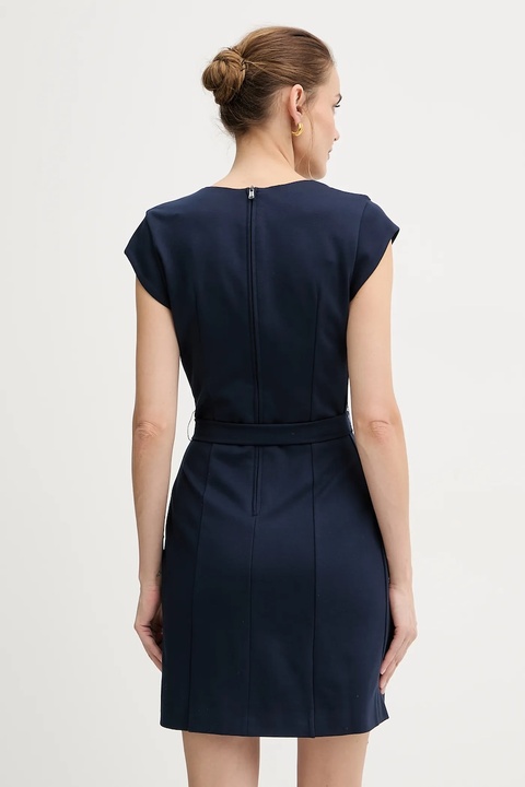 Guess sukienka CHRISSY kolor granatowy mini prosta W5BK21 KCMU2 - zdjęcie produktu nr 2