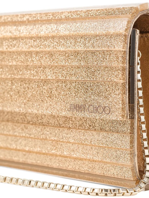 Jimmy Choo Sweetie clutch bag - Gold - zdjęcie produktu nr 2