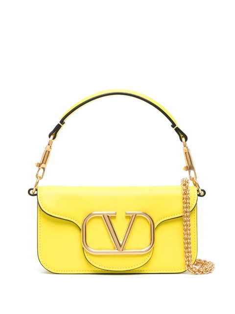 Valentino Garavani Locò VLogo crossbody bag - Yellow - zdjęcie produktu nr 1