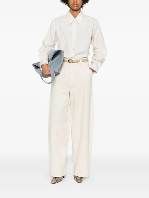 LEMAIRE button-down long-sleeve shirt - Neutrals - zdjęcie produktu nr 2