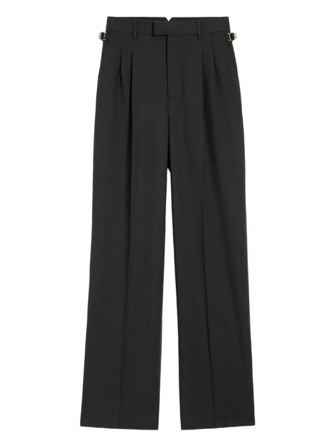 AMI Paris wool high-waist trousers - Grey - zdjęcie produktu nr 1