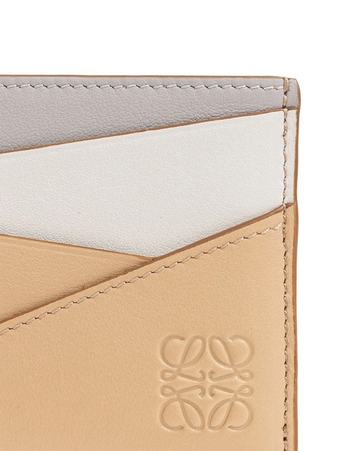 LOEWE Puzzle leather panelled wallet - Neutrals - zdjęcie produktu nr 1