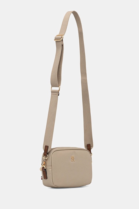 Tommy Hilfiger torebka kolor beżowy AW0AW17704 - zdjęcie produktu nr 2