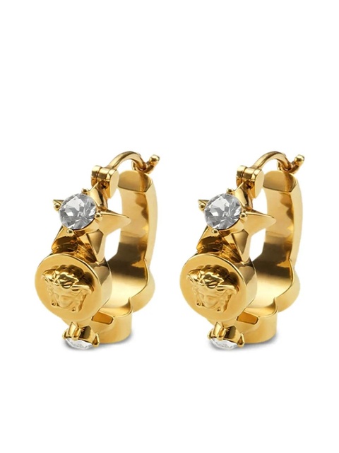 Versace medusa-embellishment hoop earrings - Gold - zdjęcie produktu nr 1