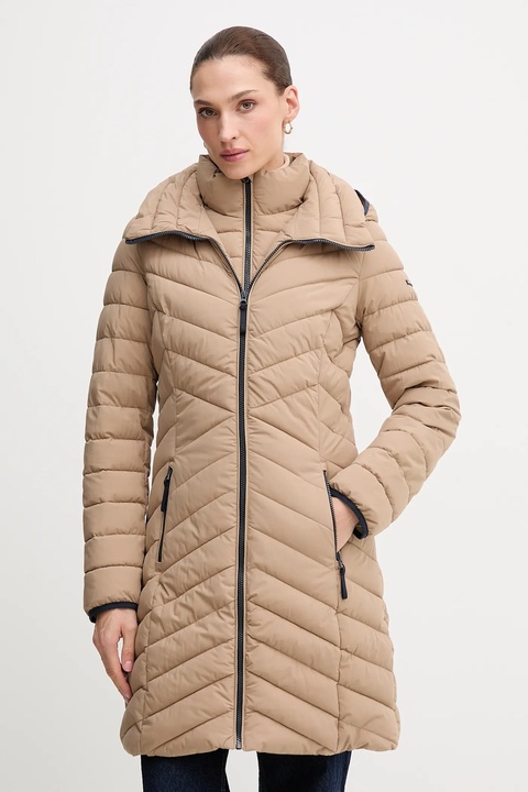 Pepe Jeans kurtka kolor beżowy zimowa PL4024356 - zdjęcie produktu nr 1