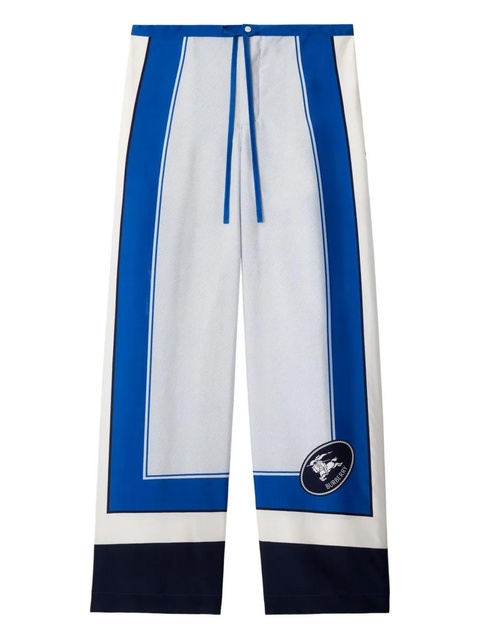 Burberry Knight Stamp trousers - Blue - zdjęcie produktu nr 1