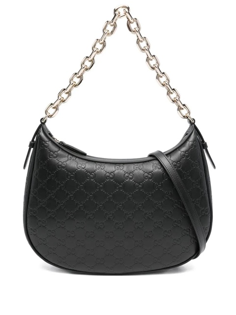 Gucci GG-pattern chain-strap bag - Black - zdjęcie produktu nr 1