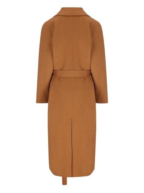 Loro Piana belted virgin wool coat - Brown - zdjęcie produktu nr 2