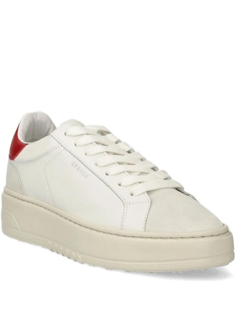 Copenhagen leather-panelled platform sneakers - White - zdjęcie produktu nr 1