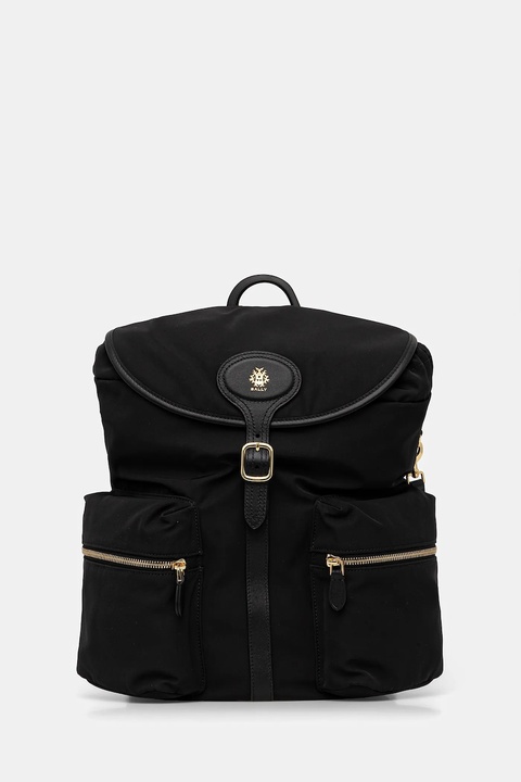 Bally plecak damski kolor czarny duży gładki WAK00X - zdjęcie produktu nr 1