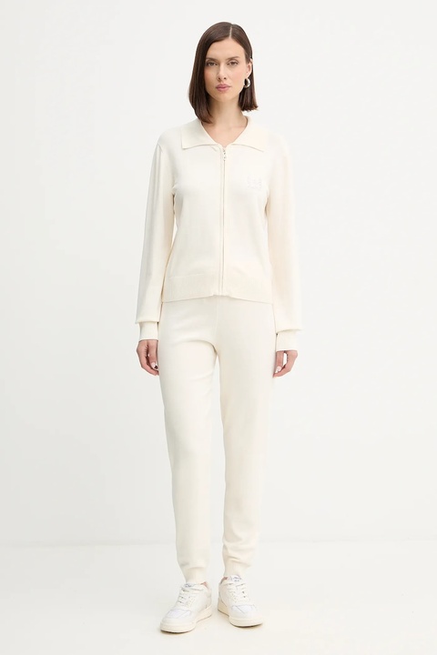 Liu Jo dres damski kolor beżowy TF5249.MS63L - zdjęcie produktu nr 1