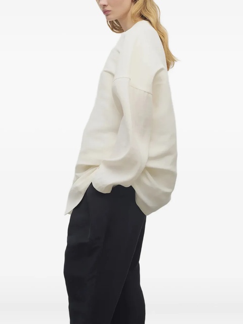 The Row Elke silk oversized jacket - Neutrals - zdjęcie produktu nr 2