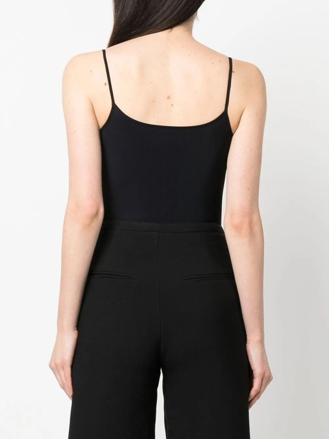 Jil Sander V-neck stretch bodysuit - Black - zdjęcie produktu nr 2