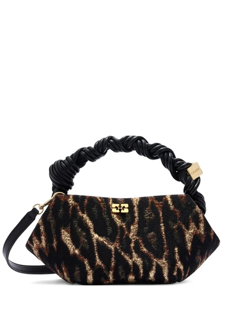 GANNI animal-print tote bag - Black - zdjęcie produktu nr 1