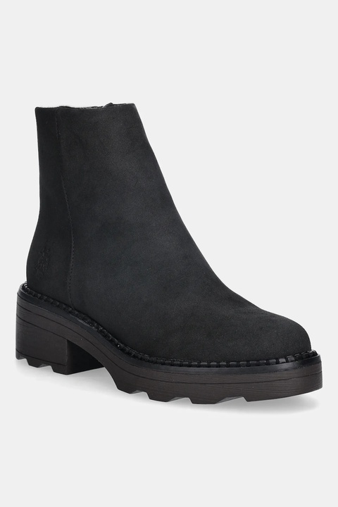 U.S. Polo Assn. botki HANNAH002 damskie kolor czarny na słupku HANNAH002W/EH1 - zdjęcie produktu nr 1