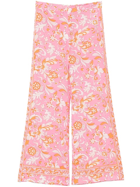 Maje floral-print trousers - Pink - zdjęcie produktu nr 1
