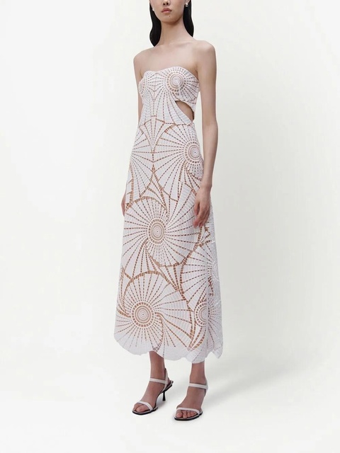 Simkhai Jamie strapless dress - White - zdjęcie produktu nr 2