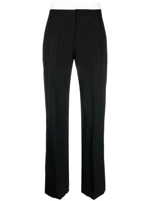 Victoria Beckham straight-leg trousers - Black - zdjęcie produktu nr 1