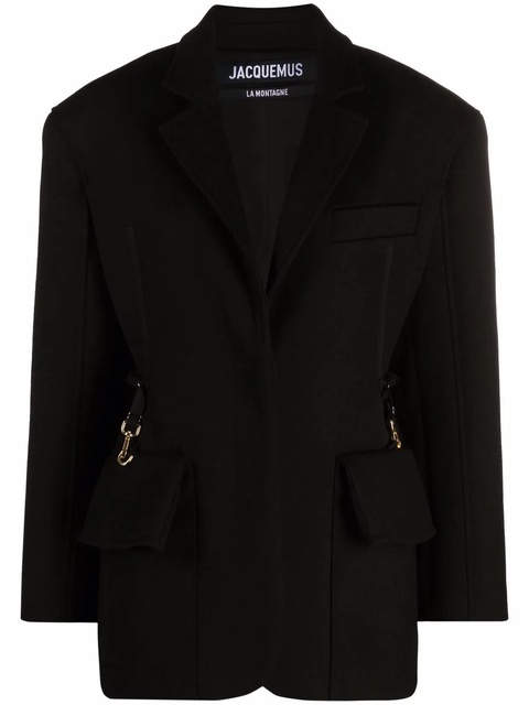 Jacquemus La Veste Terra blazer - Black - zdjęcie produktu nr 1