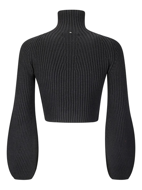 Sportmax ribbed-knit sweater - Black - zdjęcie produktu nr 1