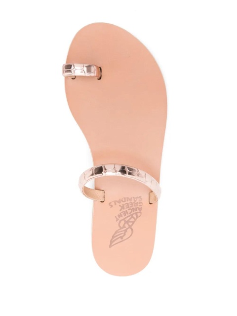 Ancient Greek Sandals Ophion flat leather sandals - Pink - zdjęcie produktu nr 2