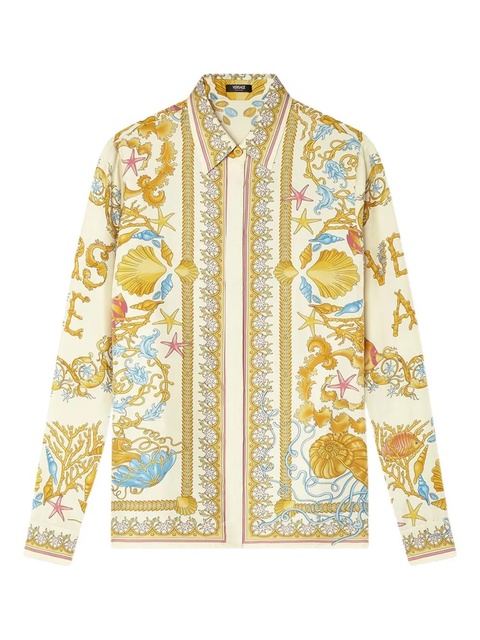 Versace Underwater Barocco shirt - Neutrals - zdjęcie produktu nr 1