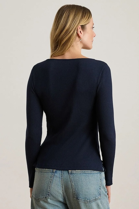 Lauren Ralph Lauren longsleeve kolor granatowy 200980145 - zdjęcie produktu nr 2