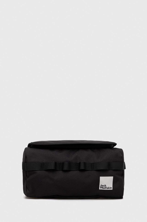 Jack Wolfskin kosmetyczka Konya kolor czarny 8007851 - zdjęcie produktu nr 1