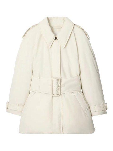 Burberry Berryhill belted padded coat - White - zdjęcie produktu nr 1