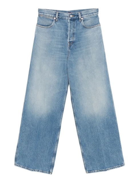 Gucci logo-patch jeans - Blue - zdjęcie produktu nr 1