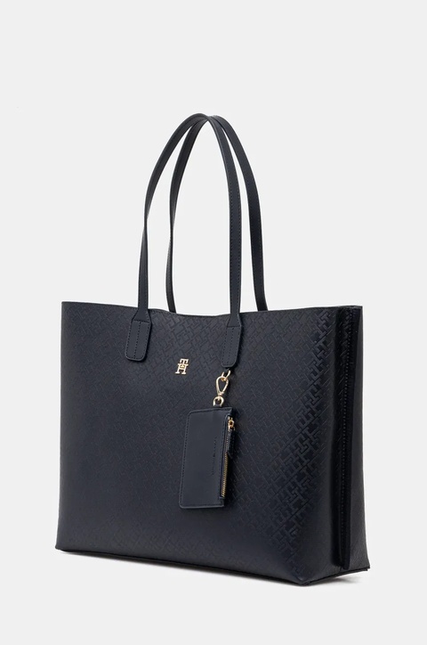 Tommy Hilfiger torebka kolor granatowy AW0AW17195 - zdjęcie produktu nr 1