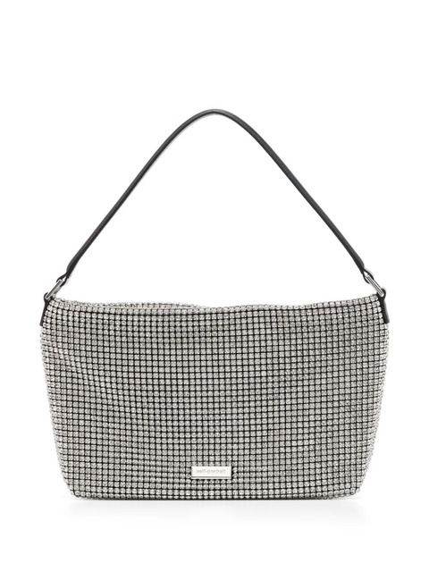 Self-Portrait medium Diamante shoulder bag - Silver - zdjęcie produktu nr 1