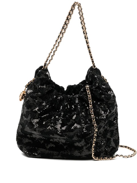 Tory Burch fleming sequin mini crossbody bag - Black - zdjęcie produktu nr 1