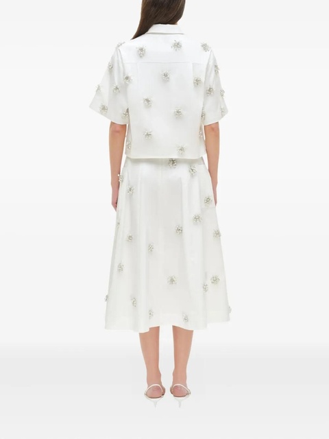 Simkhai embellished shirt - White - zdjęcie produktu nr 2