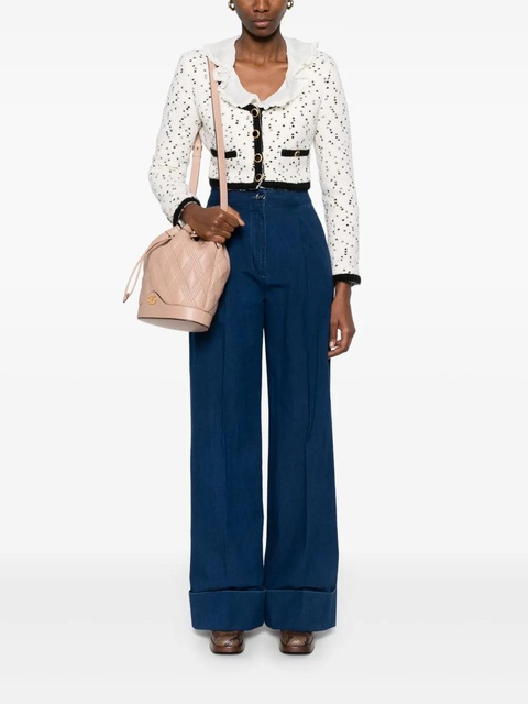 Valentino Garavani pleated trousers - Blue - zdjęcie produktu nr 2