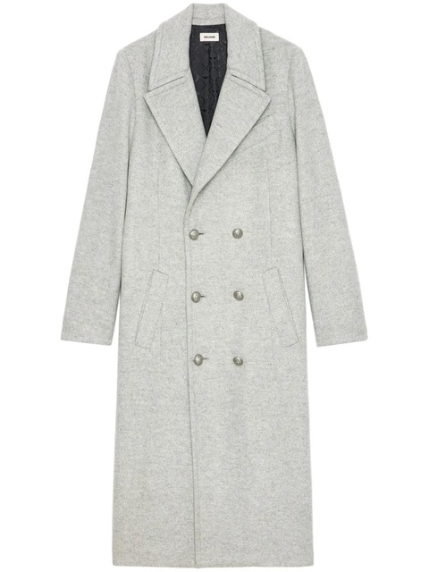 Zadig&Voltaire Mulan double-breasted coat - Grey - zdjęcie produktu nr 1