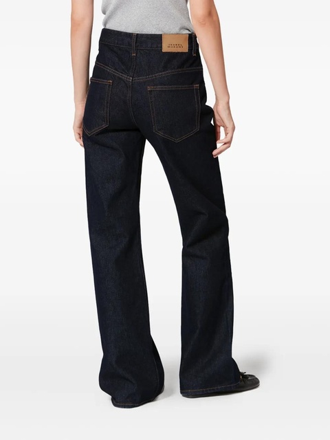 ISABEL MARANT Belvia pocket flared jeans - Blue - zdjęcie produktu nr 2