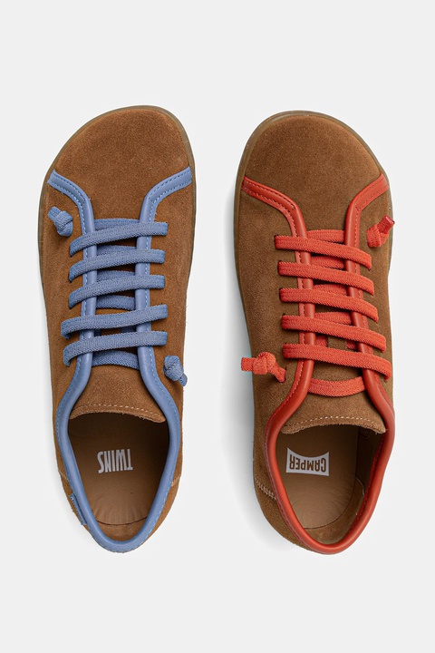 Camper sneakersy zamszowe TWS damskie kolor brązowy K201830-006 - zdjęcie produktu nr 1