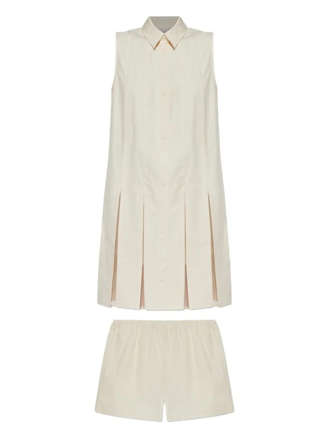 Moncler cotton mini dress - White - zdjęcie produktu nr 1