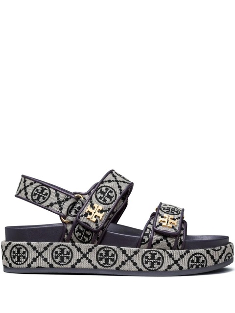 Tory Burch Kira Sport monogram sandals - Blue - zdjęcie produktu nr 1