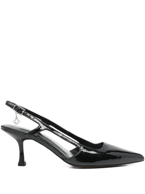 Maje pointed-toe slingback pumps - Black - zdjęcie produktu nr 1