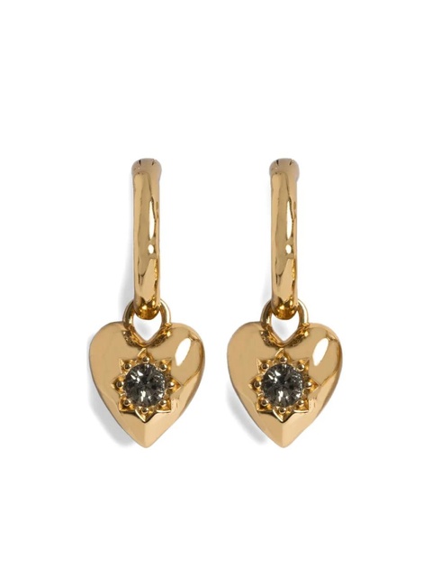 Zadig&Voltaire Heartbreaker loop earrings - Gold - zdjęcie produktu nr 1