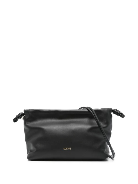 LOEWE Flamenco leather clutch bag - Black - zdjęcie produktu nr 1
