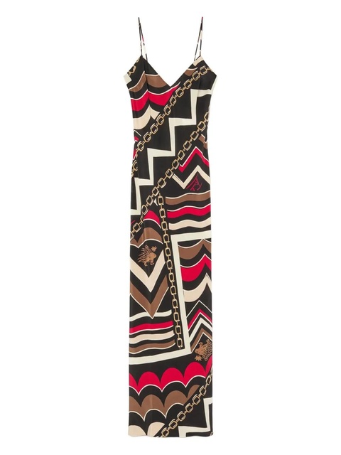 PUCCI Istrice-print maxi dress - Black - zdjęcie produktu nr 1